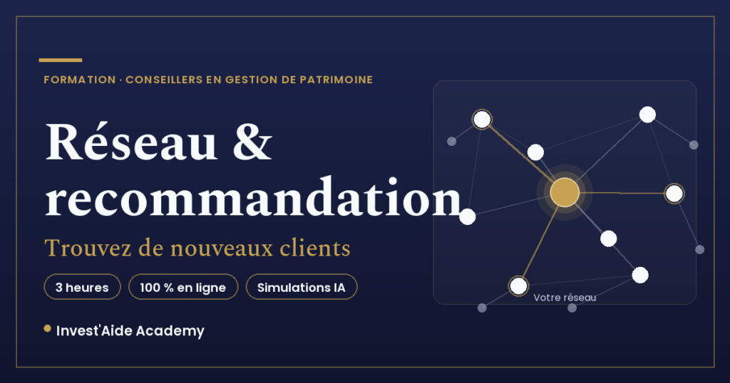 Développer son réseau et la recommandation pour trouver de nouveaux clients